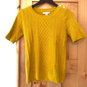 Banana Republic short sleeve sweater